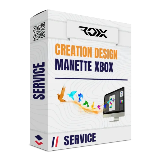 Création Design Manette XBOX